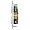 Hubbell Wiring Device-Kellems Straight Blade Receptacle, 6-20R, 20 A, 250V AC, 2 Pole, 3 Wire, Flush Mount, Grounded 5462BL - alternate 2
